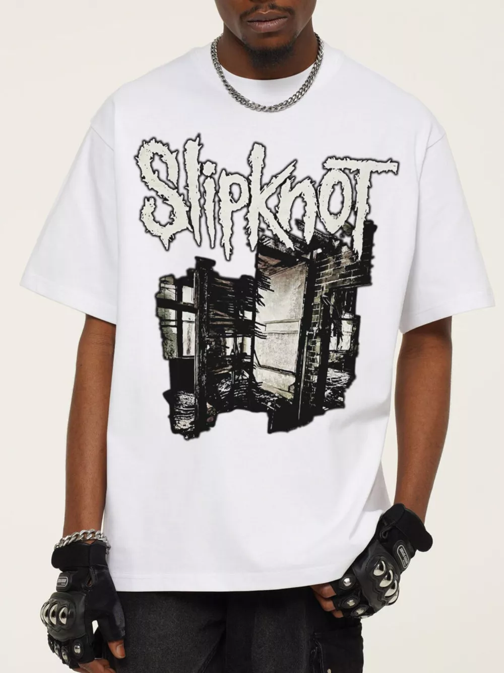 Men's Graphic Round Neck Short Sleeve T-Shirt, image 5