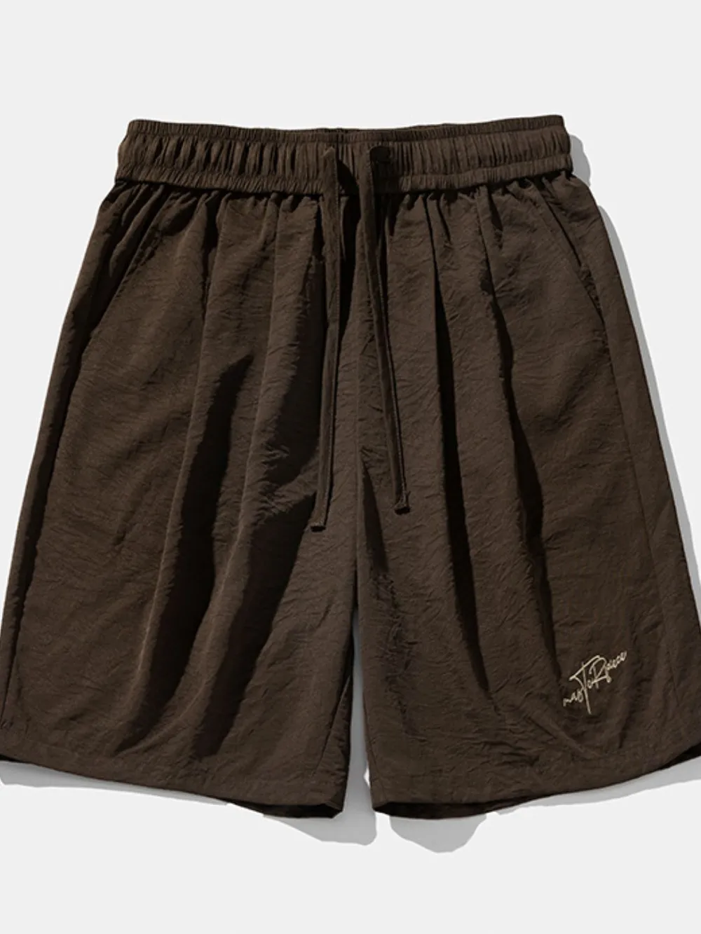 Men's Plus Size Drawstring Shorts with Pockets, image 5