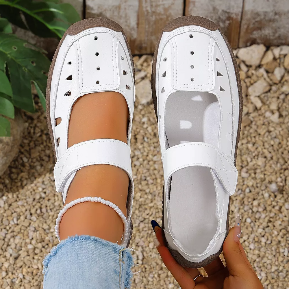Round Toe Platform Slip-Ons, image 6
