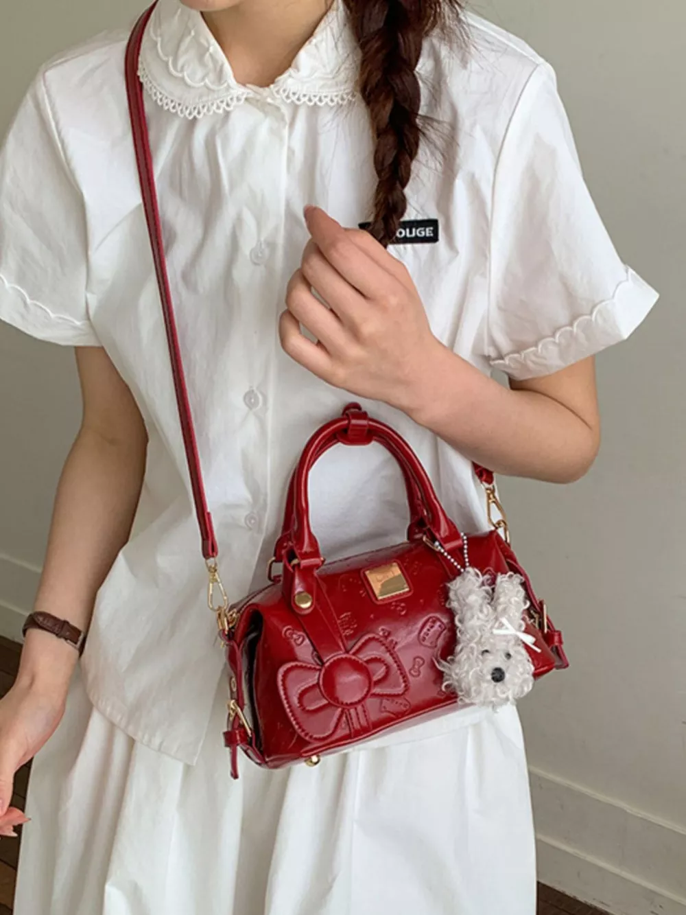 Bow Decor Crossbody Bag, image 5