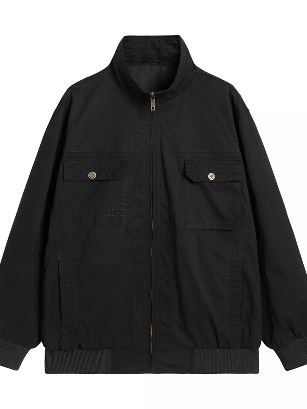 Men's Plus Size Casual Lightweight Zip-Up Jacket, image 10