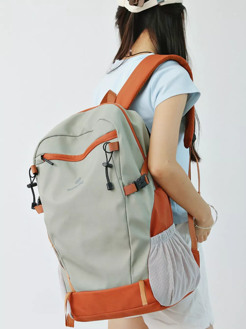 Lightweight Nylon Backpack Bag, image 3