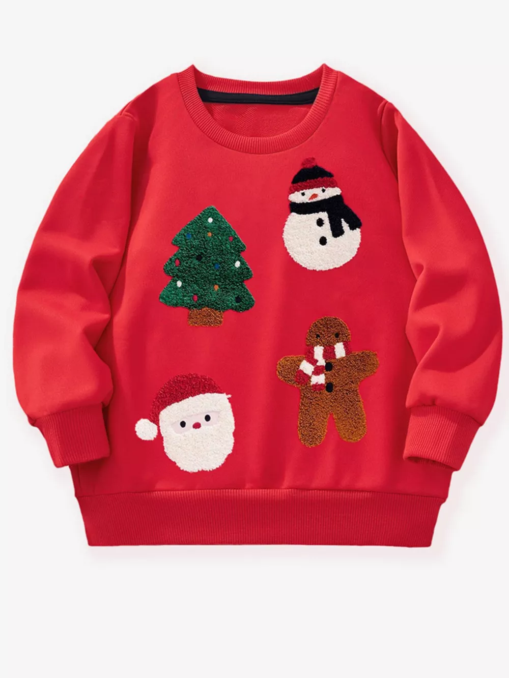 Children's Christmas Character Round Neck Sweatshirt, image 2