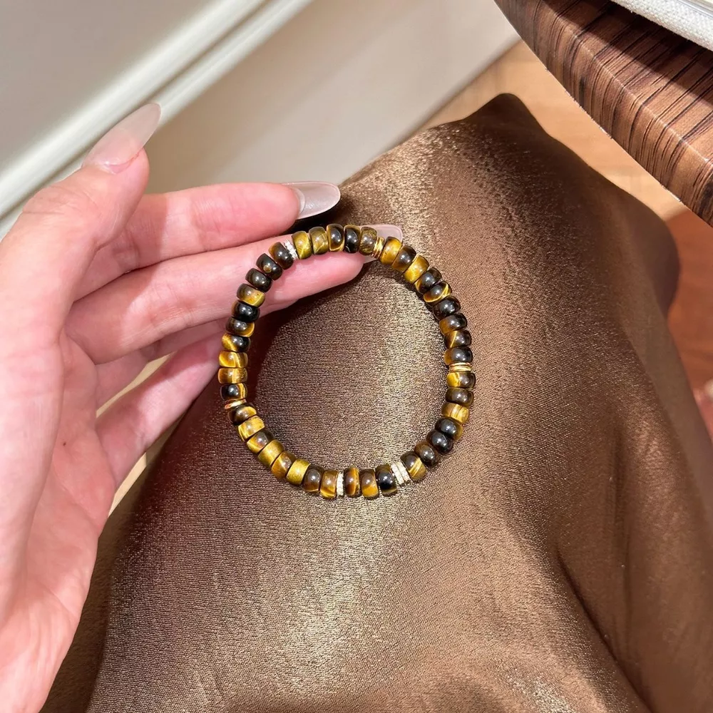 Tiger's Eye Beaded Bracelet, image 3