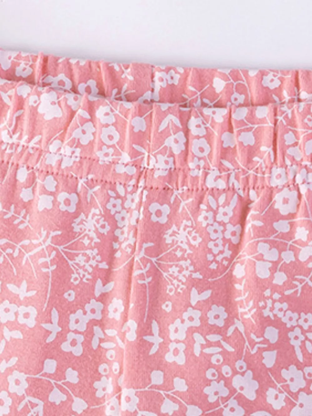 Children's Adorable Bunny Graphic Sweatshirt and Leggings Set, image 6