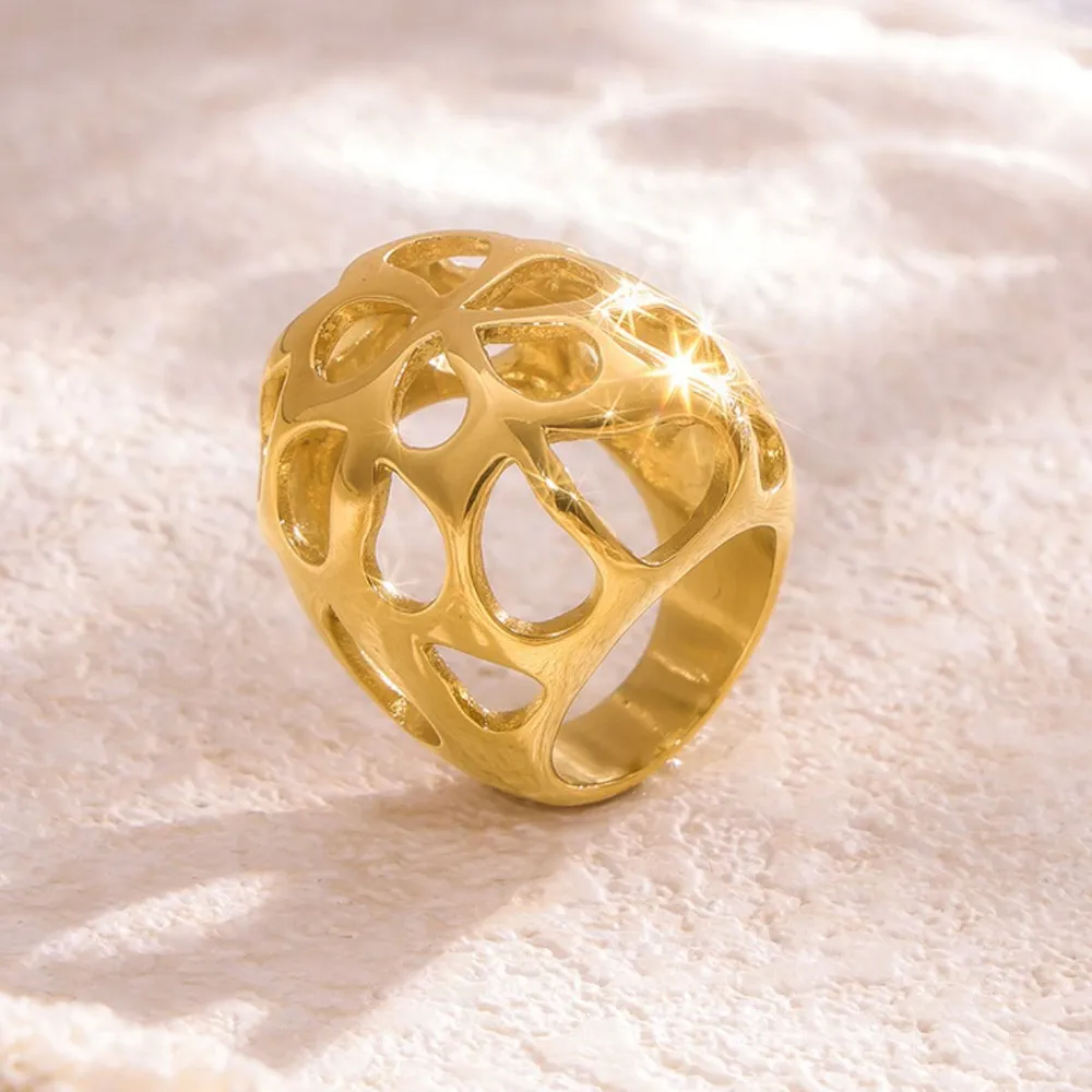 Stainless Steel Cutout Ring, image 4