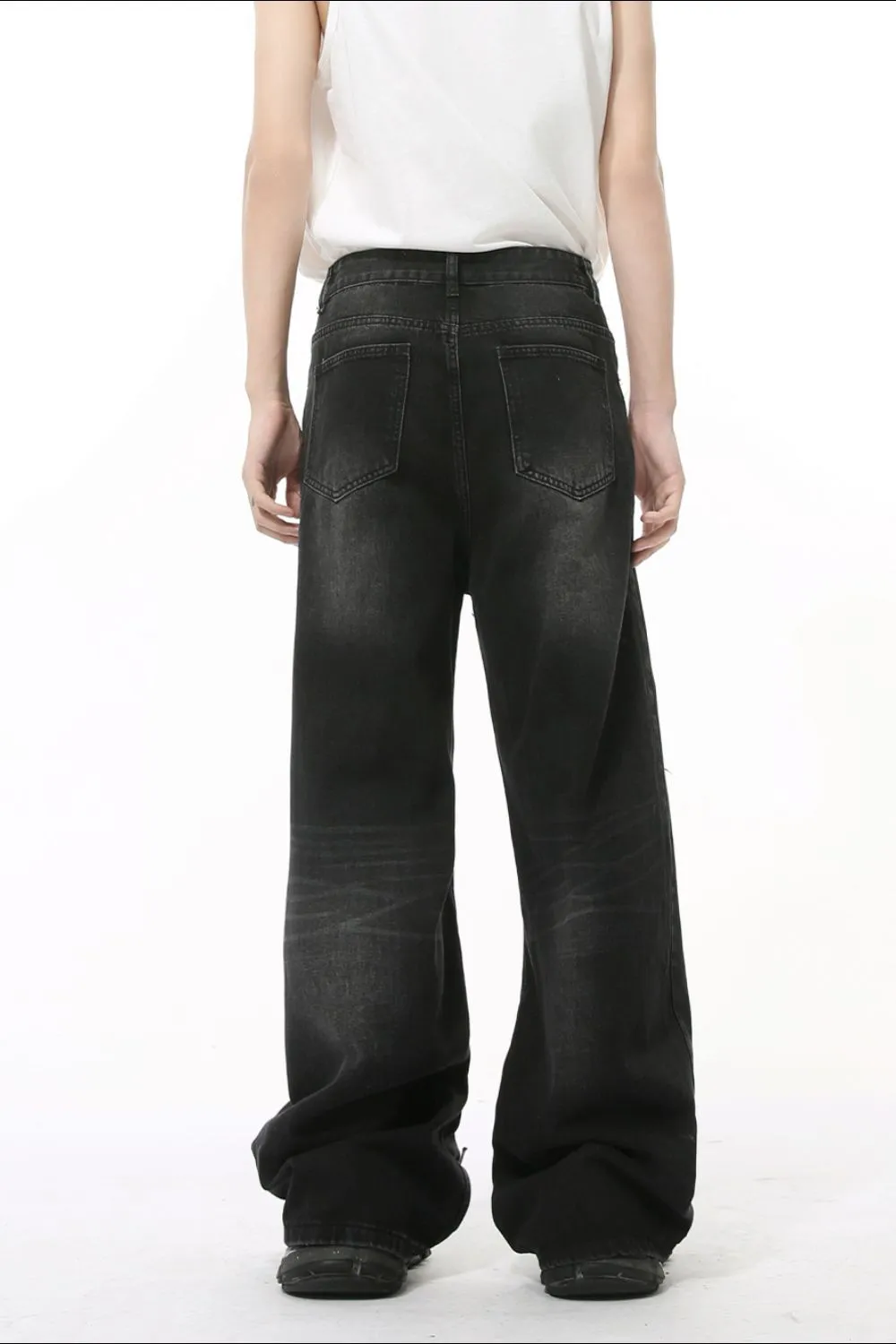 Distressed Wide Leg Jeans, image 5