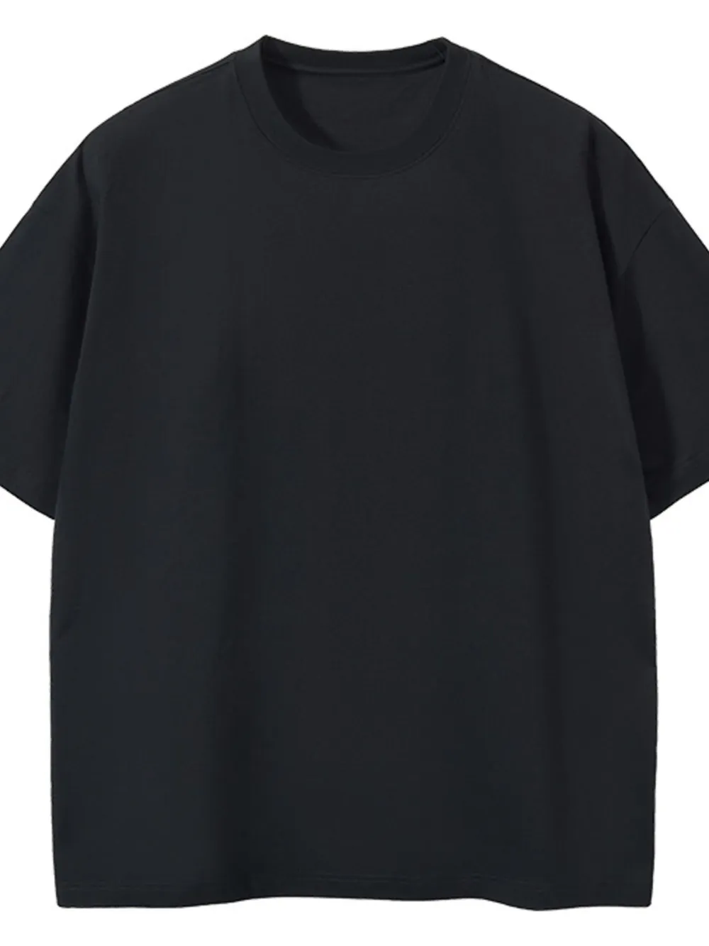 Men's Full Size Round Neck Short Sleeve T-Shirt Plus Size, image 2