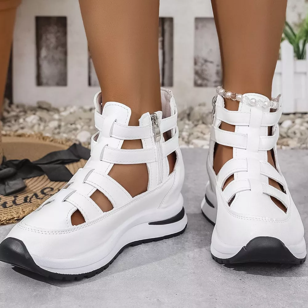 Cutout Platform Sneakers, image 4