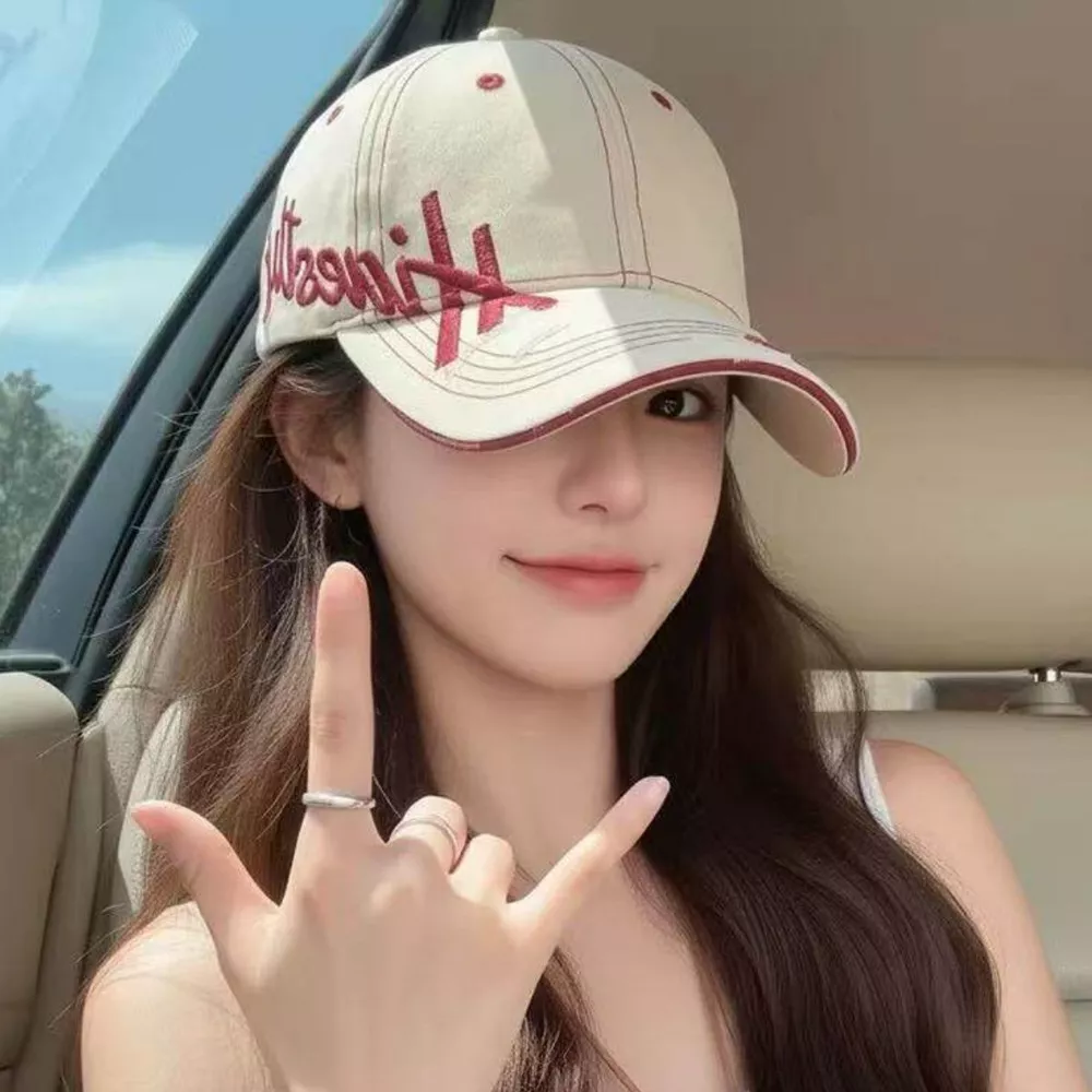 Embroidered Letter Baseball Cap, image 3