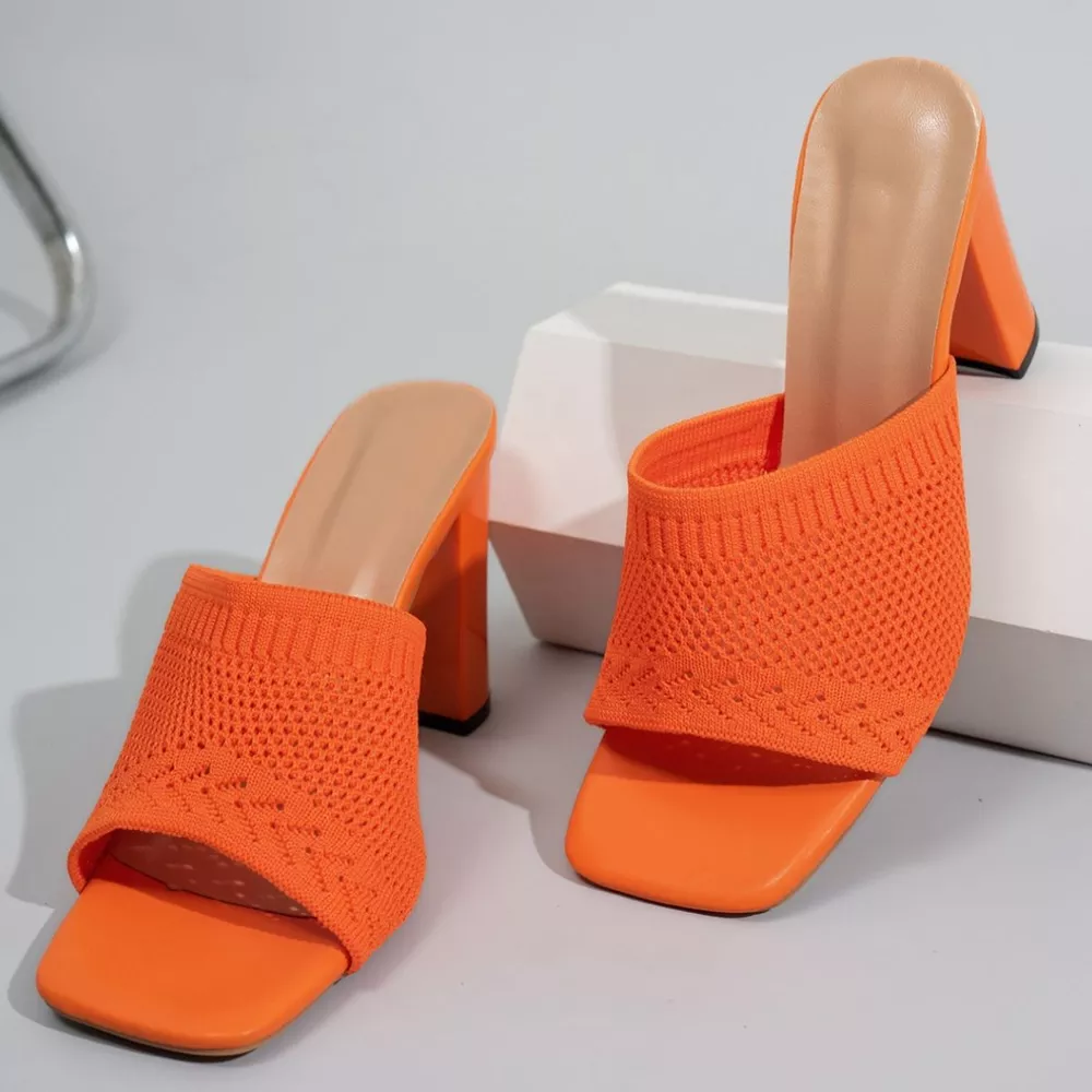 Open Toe Block Heels Sandals, image 7