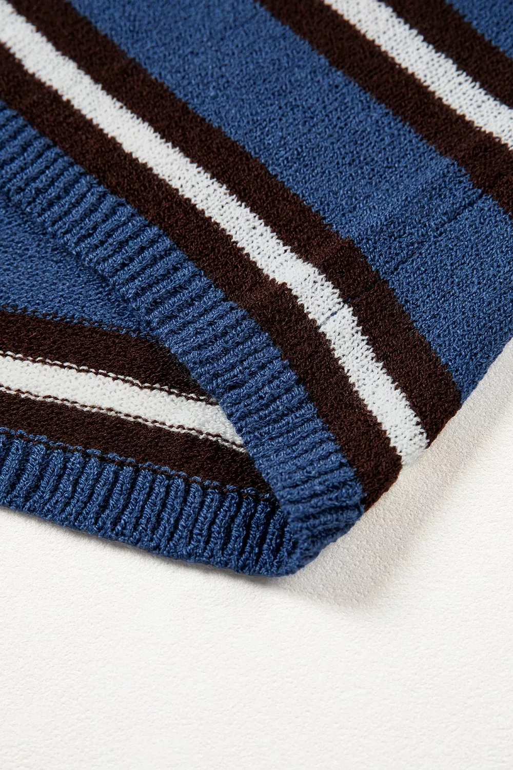 Stripe Striped Drop Shoulder Button Cardigan, image 15