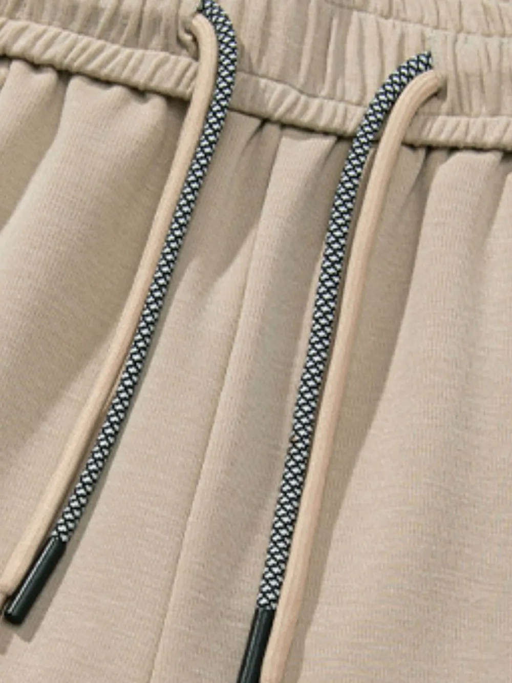 Men's Plus Size Drawstring Wide Leg Pants, image 3