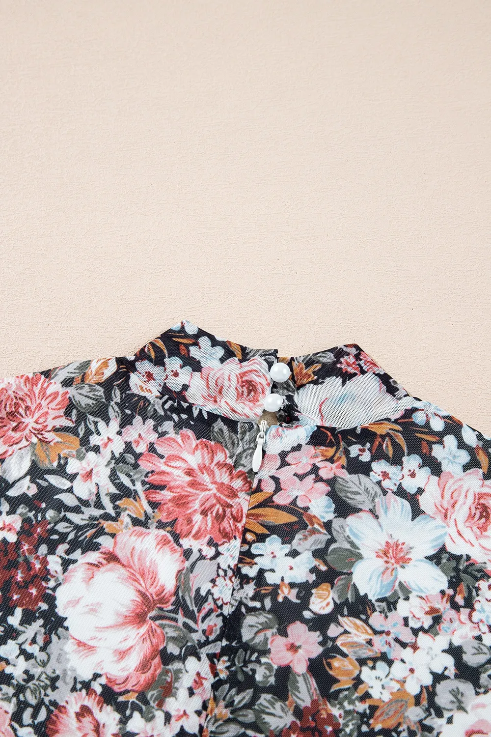Printed Long Sleeve Midi Slim Dress, image 5