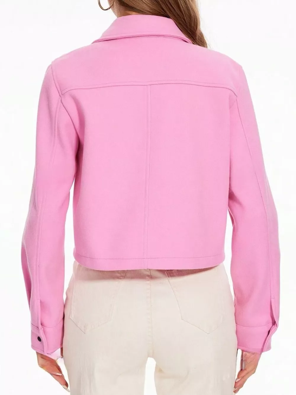 Snap Down Long Sleeve Jacket, image 12