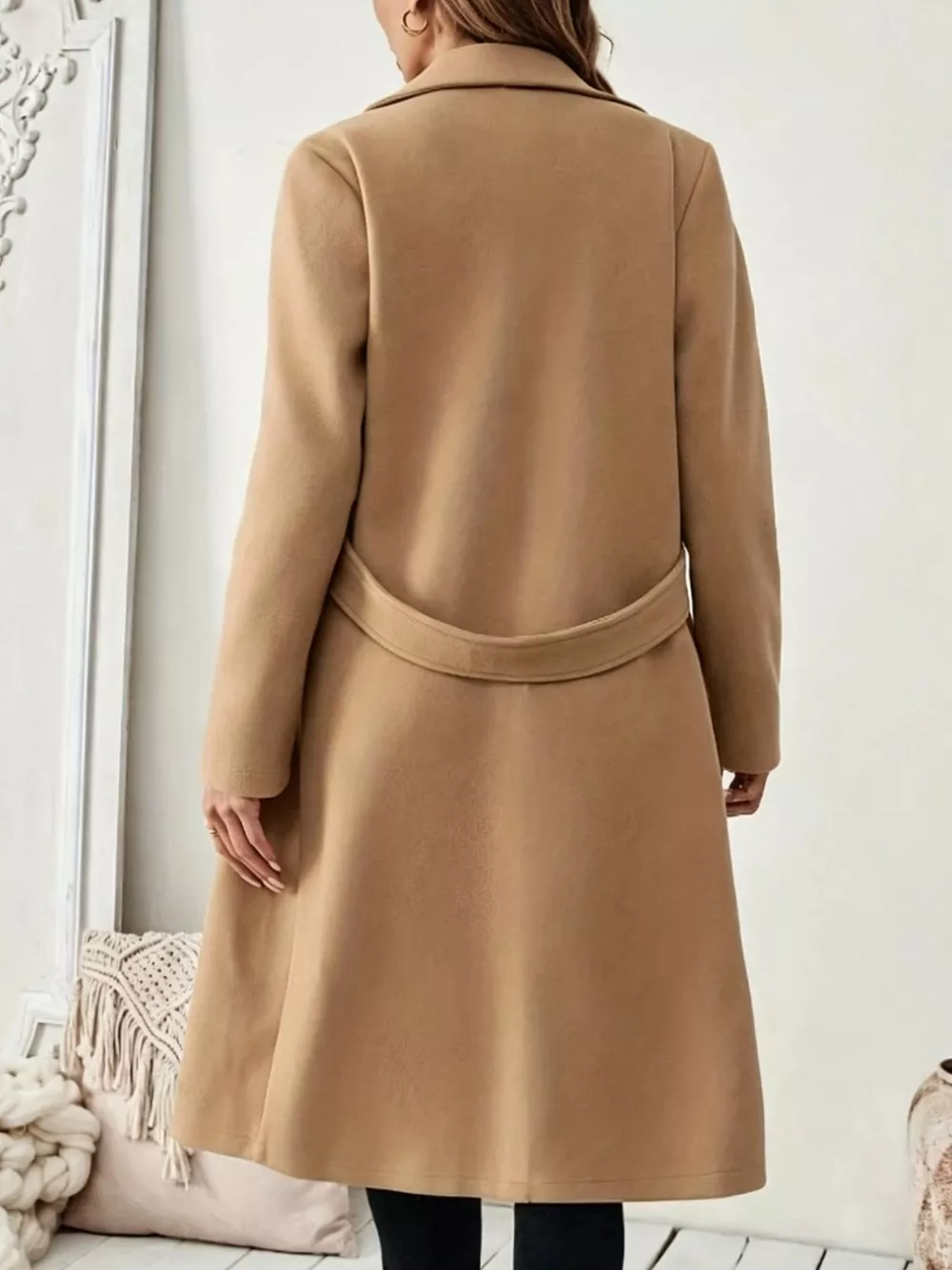 Single-Button Longline Coat, image 5
