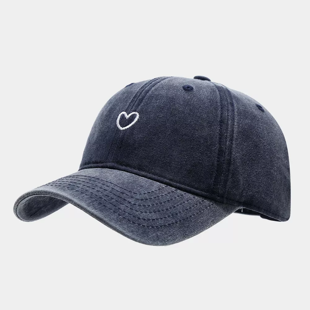 Embroidered Heart Baseball Cap, image 4