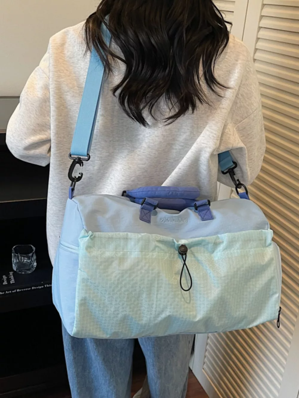 Lightweight Drawstring Travel Bag, image 2
