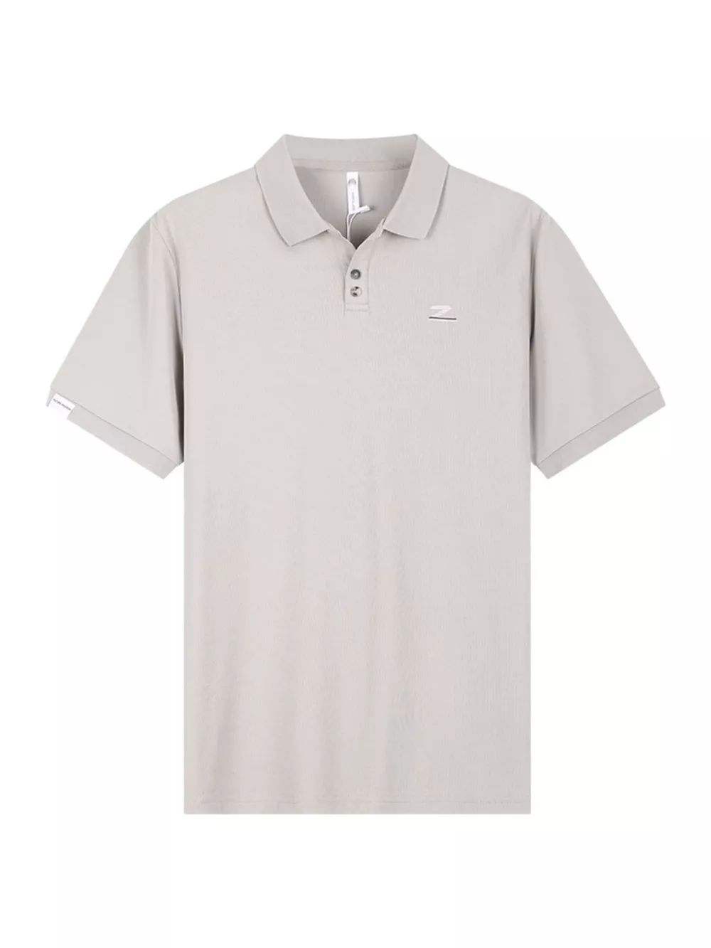Men's Plus Size Button Detail Casual Textured Polo, image 4