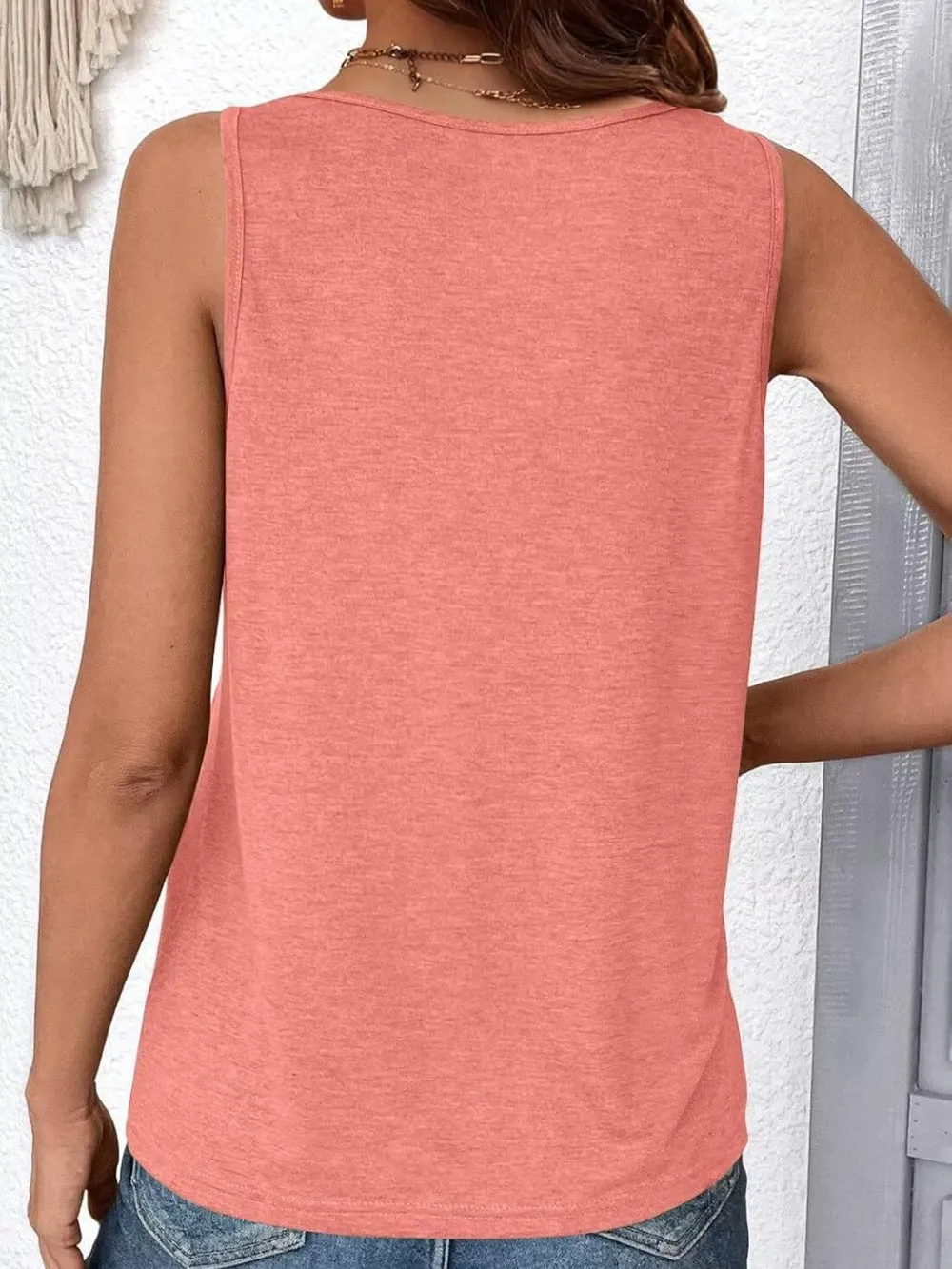 Ruched V-Neck Tank, image 7