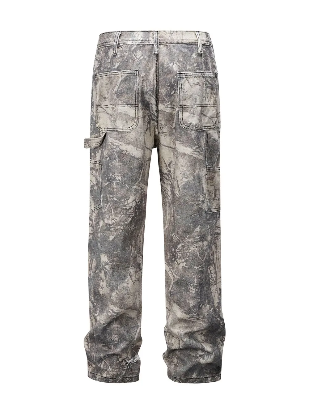 Men's Twig Camouflage Cargo Jeans, image 3