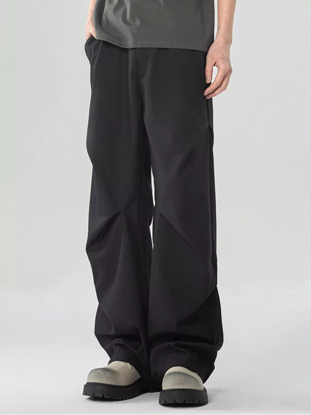 Men's Full Size Wide Leg Cargo Pants Plus Size