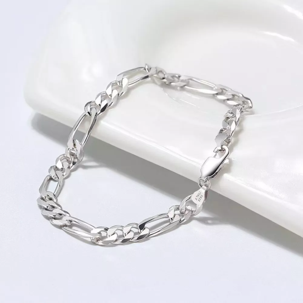 925 Sterling Silver Chain Bracelet, image 3