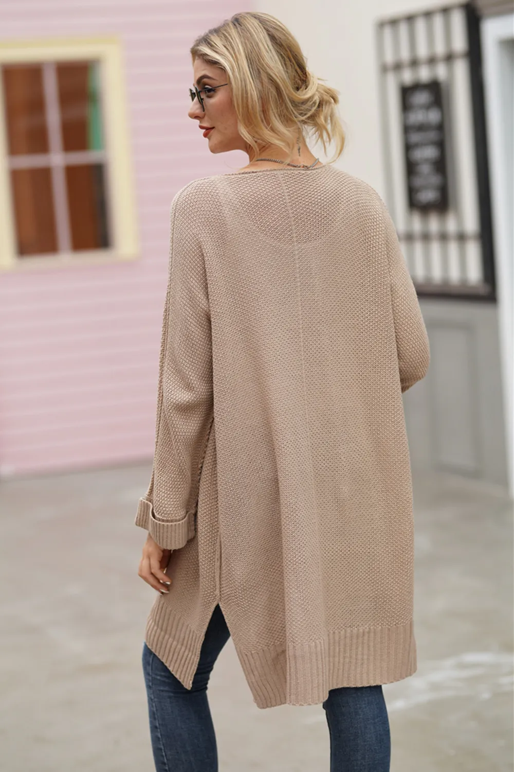 Open Front Long Sleeve Cardigan, image 11