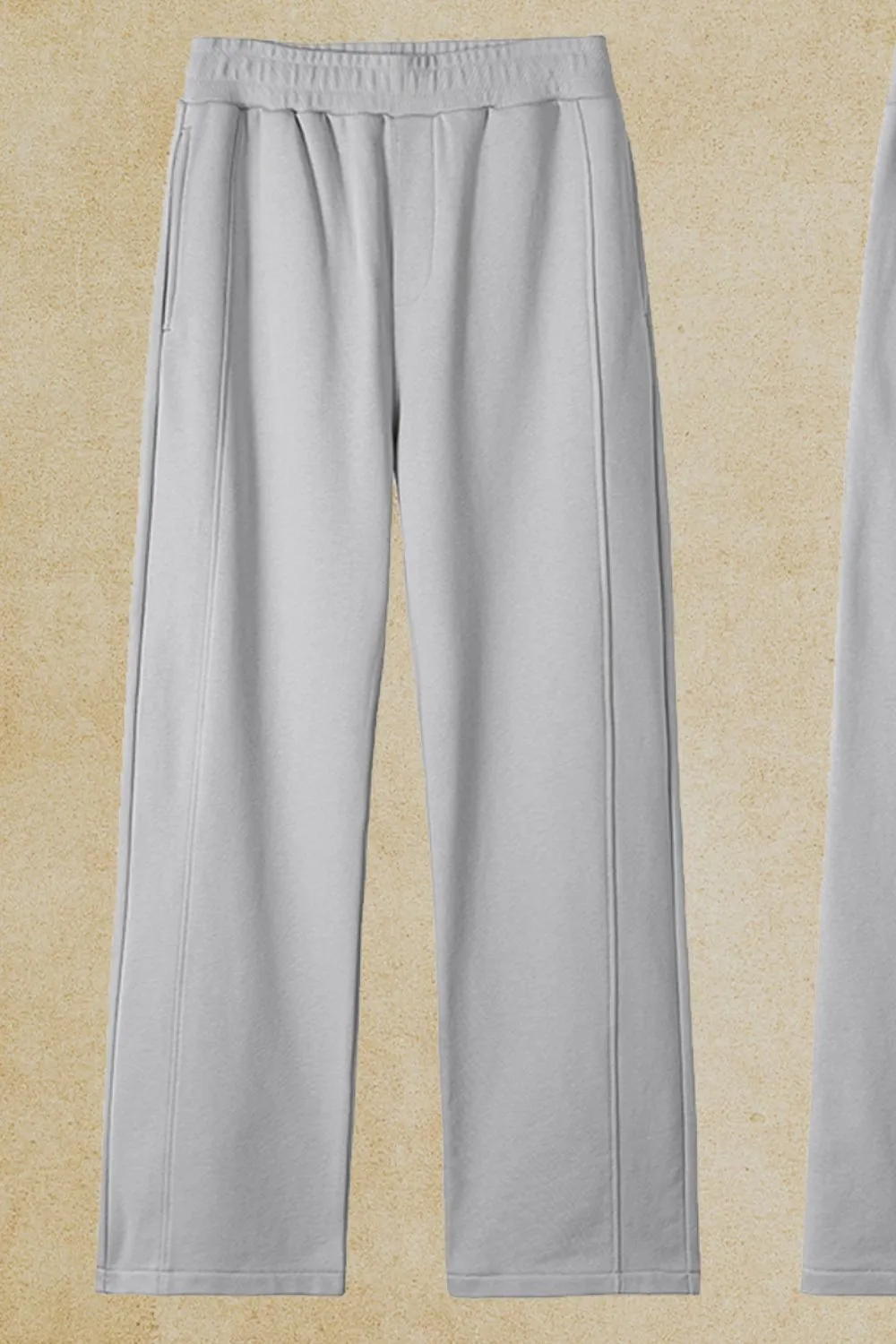 Men's Elastic Waist Pants with Pockets, image 4