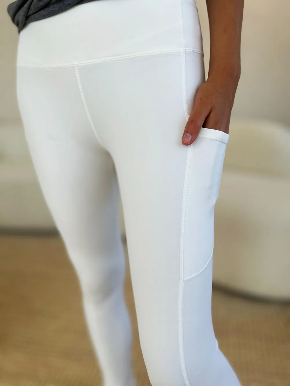 Wide Waistband Sports Leggings, image 6