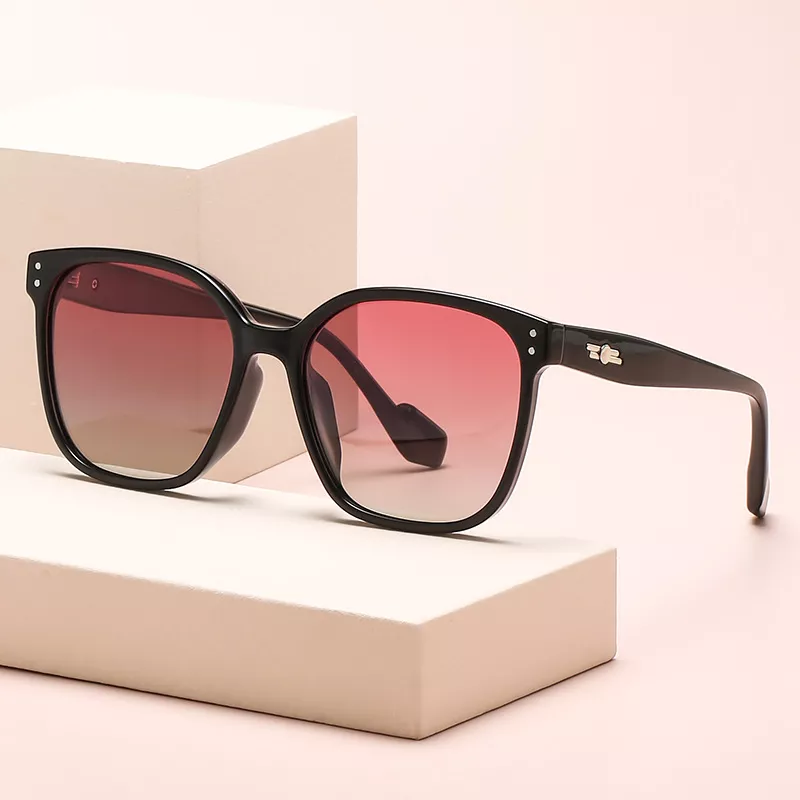 Oversized Gradient Lens Sunglasses