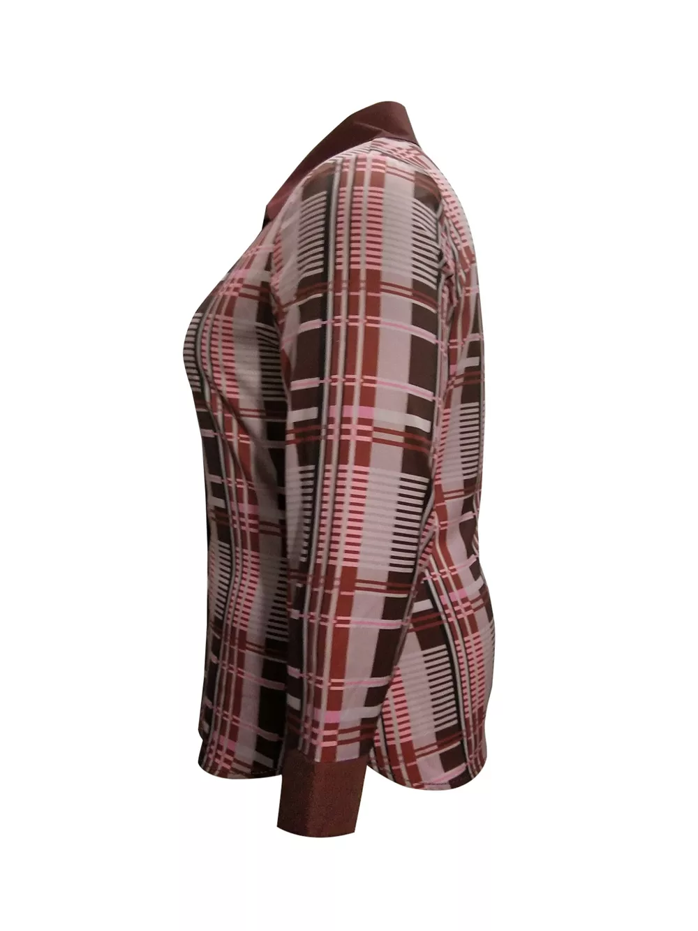 Plus Size Plaid Button-Down Shirt, image 3