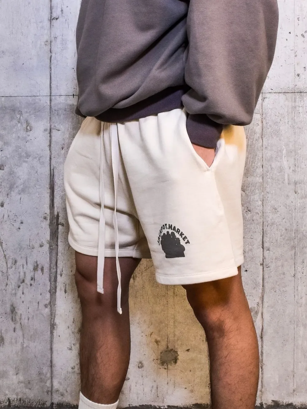 Men's Plus Size Drawstring Shorts with Pockets, image 2