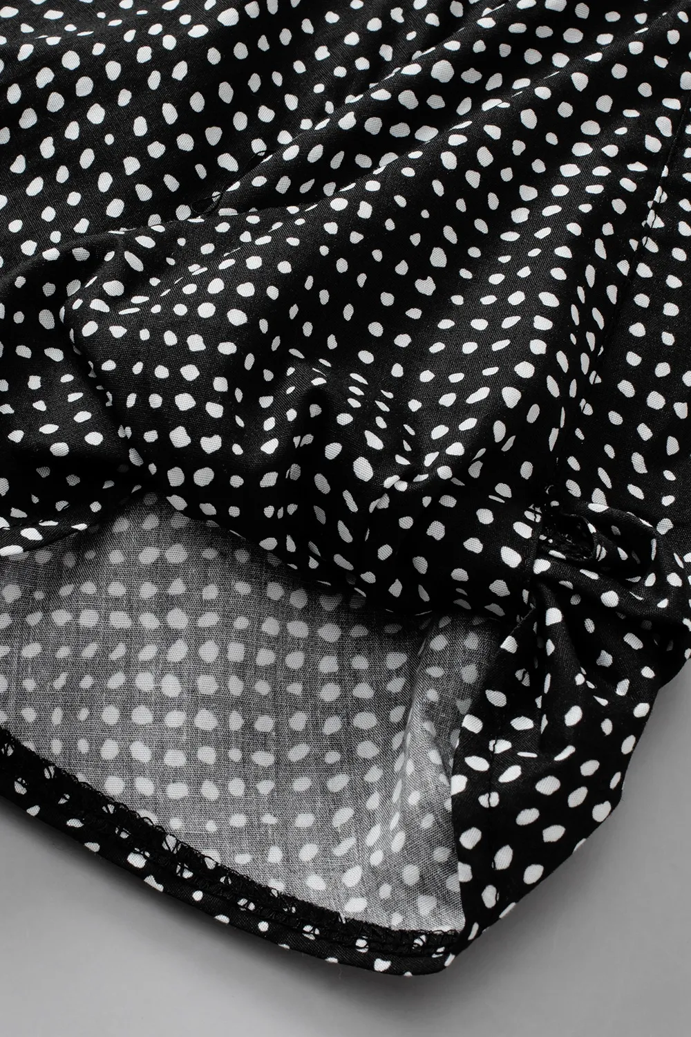 Printed Short Puff Sleeve Blouse, image 5
