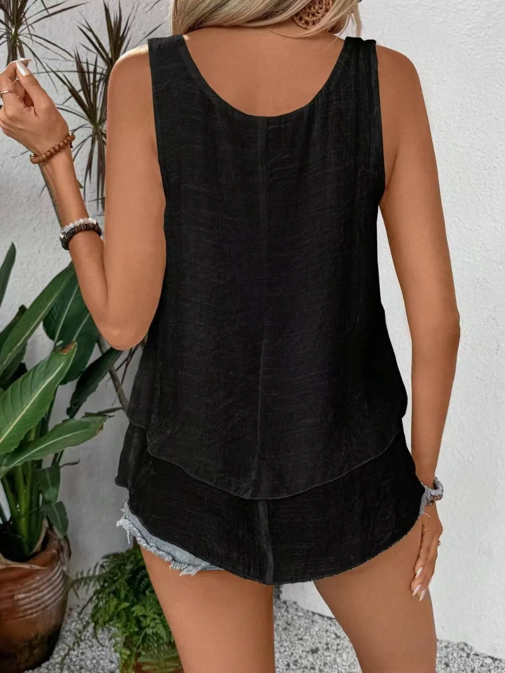 Wide Strap Layered Tank, image 12