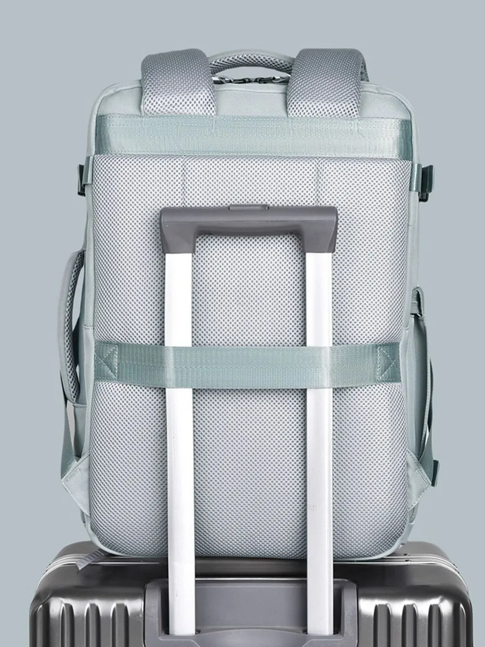 Oxford Cloth Adjustable Straps Backpack Bag, image 8