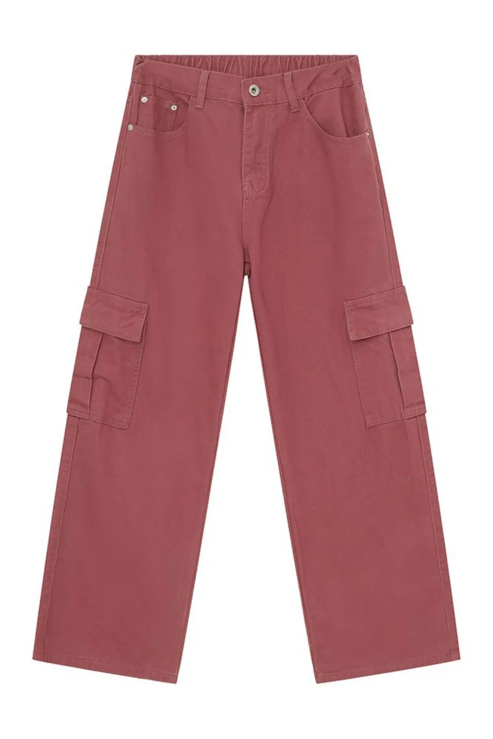 Hight Rise Wide Leg Cargo Pants, image 11