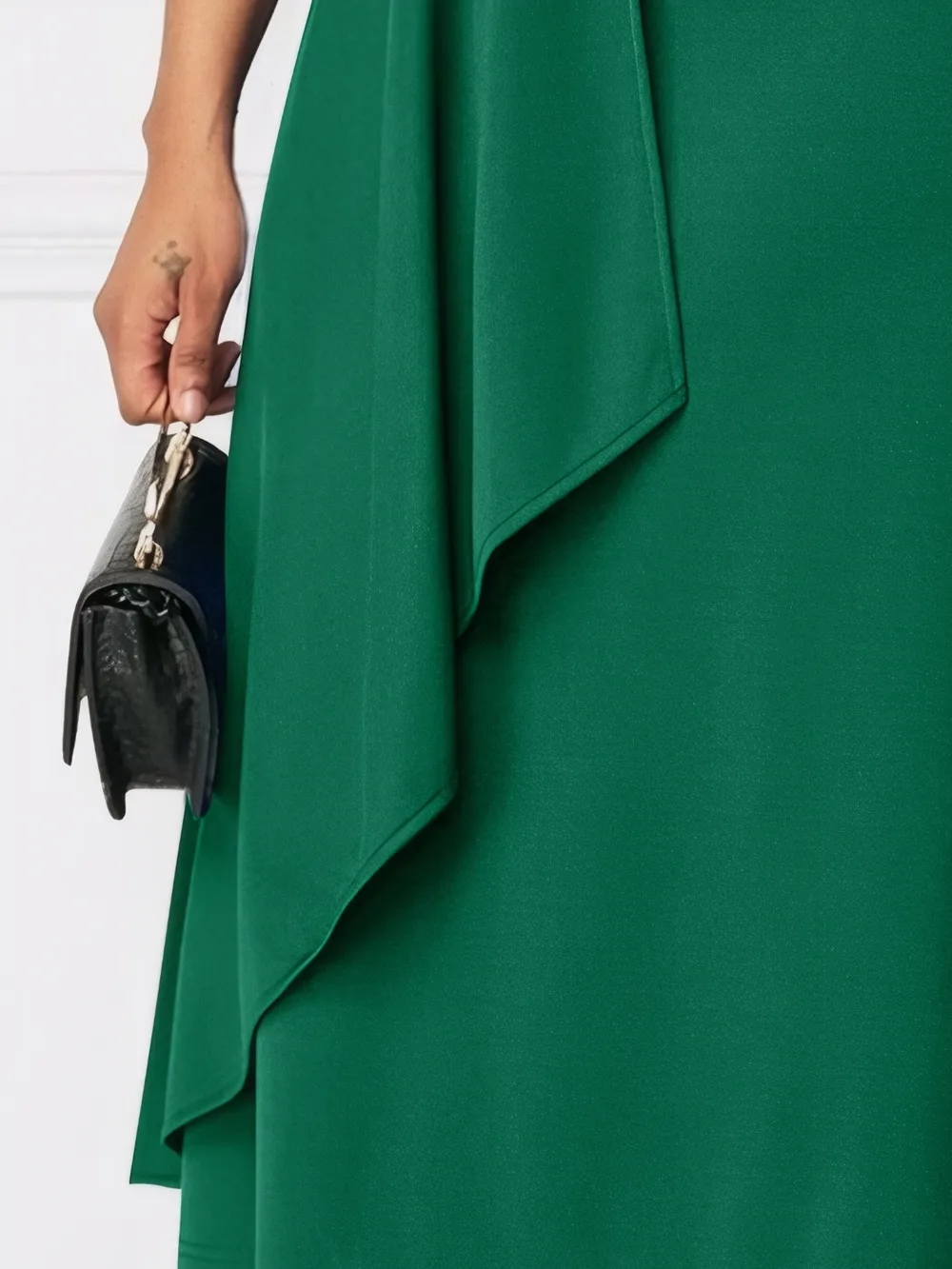 Short Sleeve Midi Wrap Dress with Belt Detail, image 4