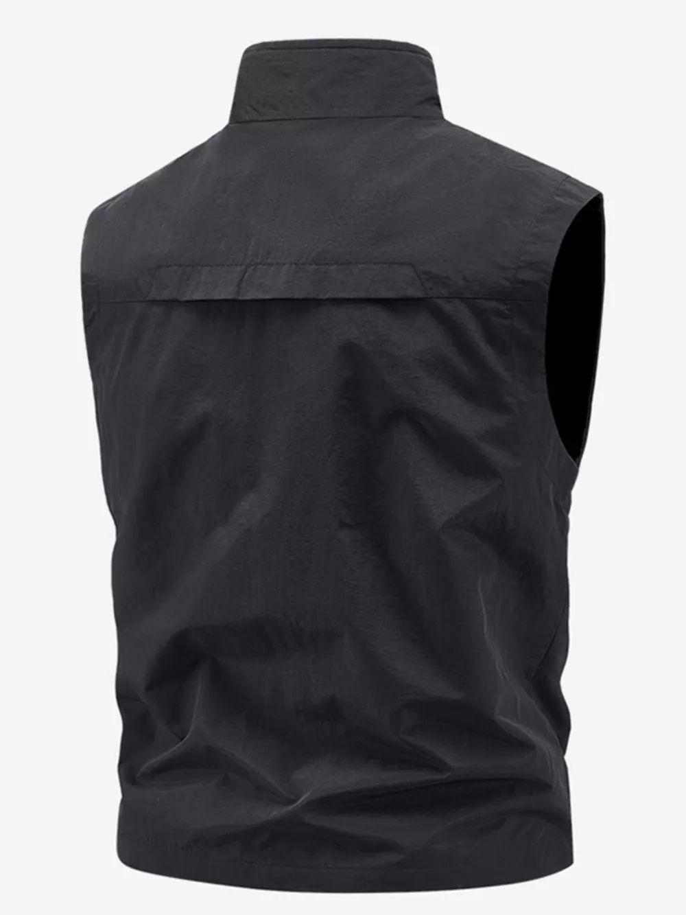 Men's Plus Size Lightweight Multi-Pocket Outdoor Vest, image 4