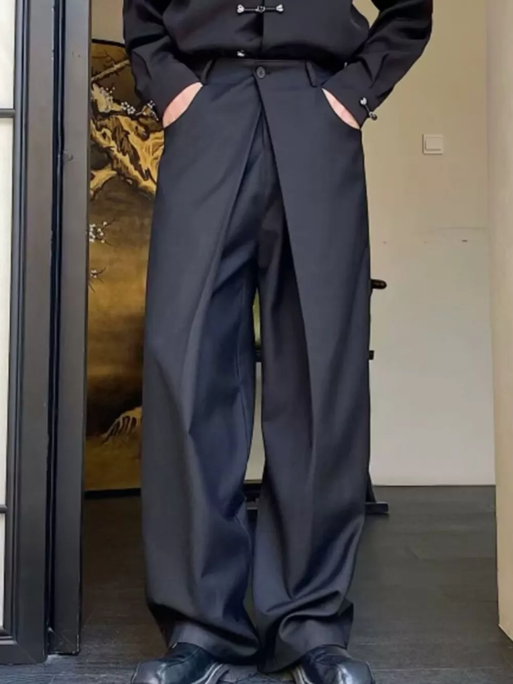 Men's Wide Leg Pants, image 4