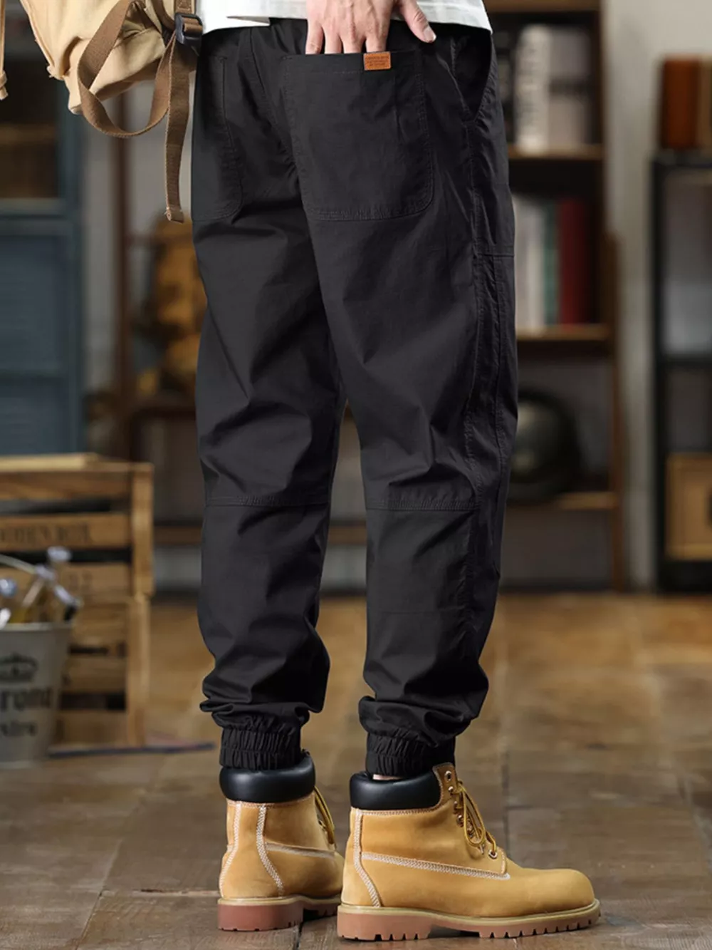 Men's Full Size Wide Leg Pants Plus Size, image 5