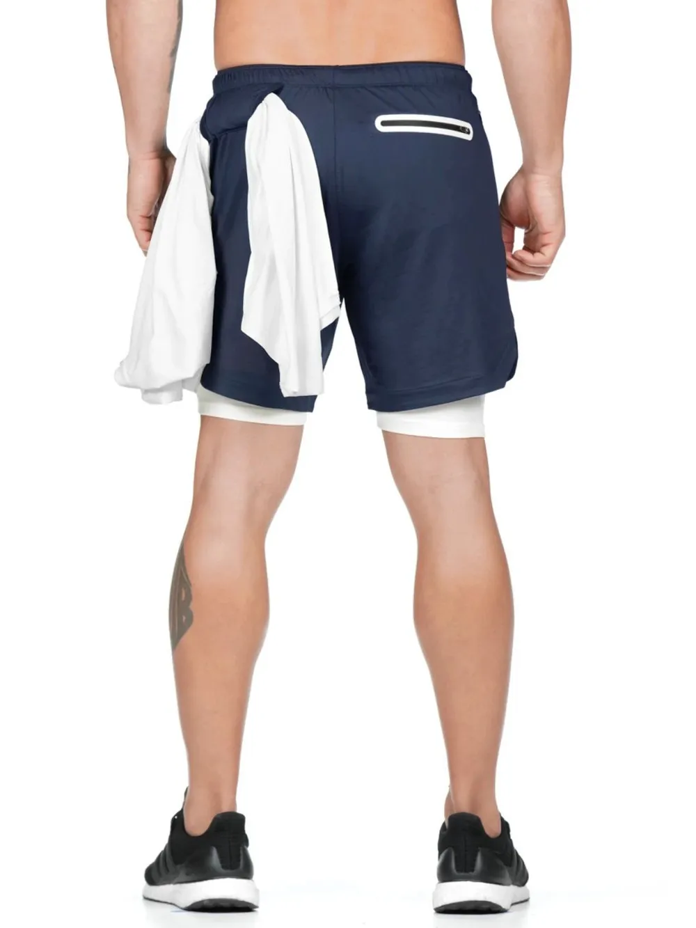 Men's Plus Size Drawstring Shorts, image 10