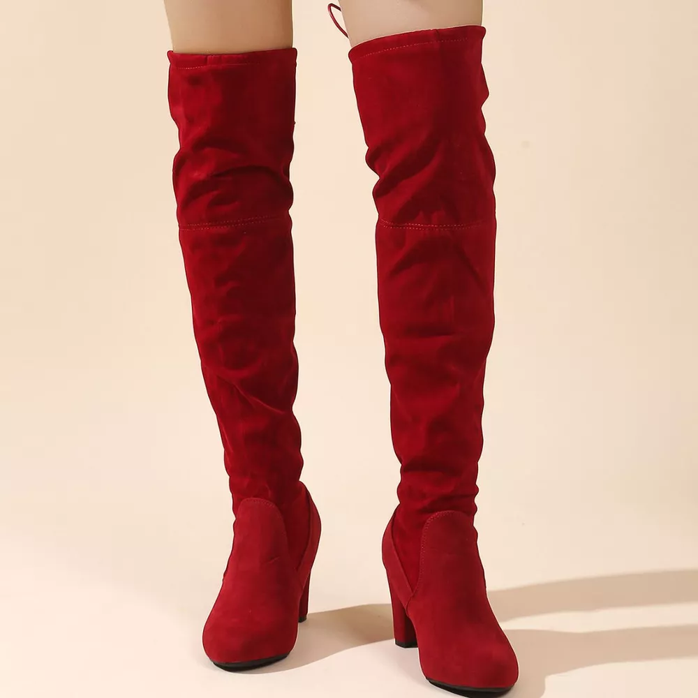 Over-the-Knee High Heel Boots, image 8