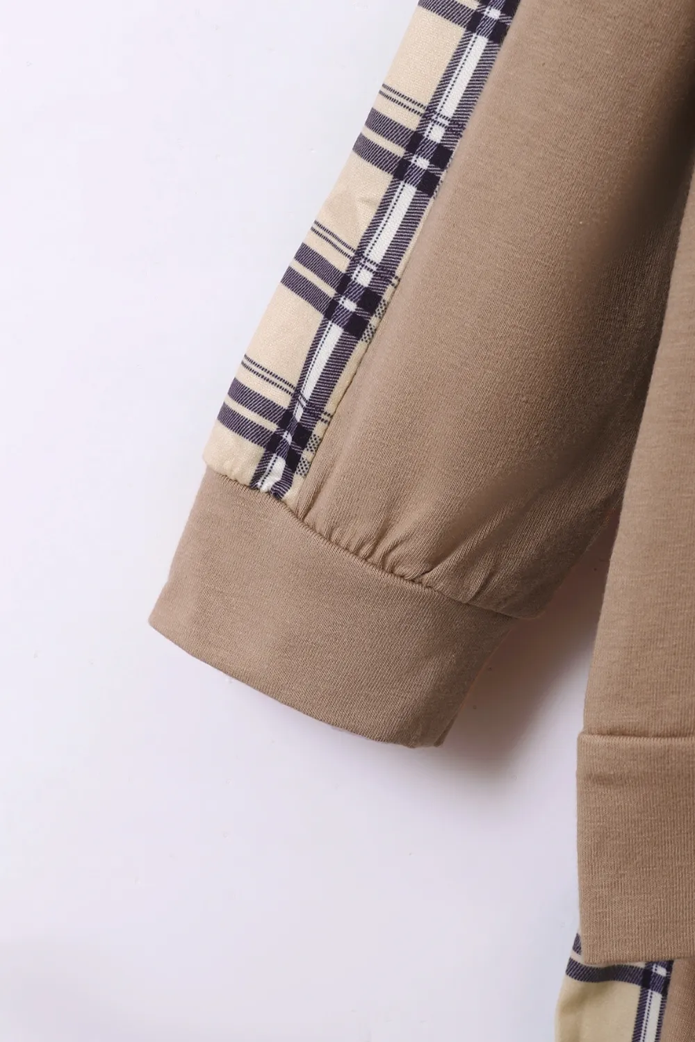 Children's Plaid Hoodie and pants Set, image 4