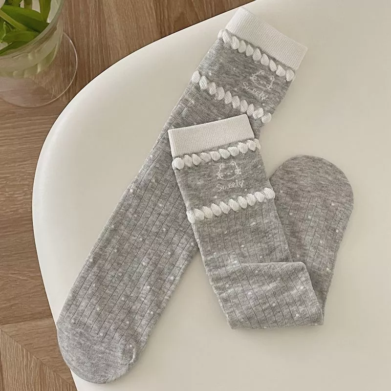 Breathable Cotton Casual Crew Socks Set, image 7