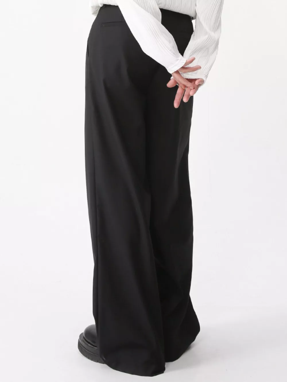 Men's High-Waisted Wide-Leg Pants, image 4