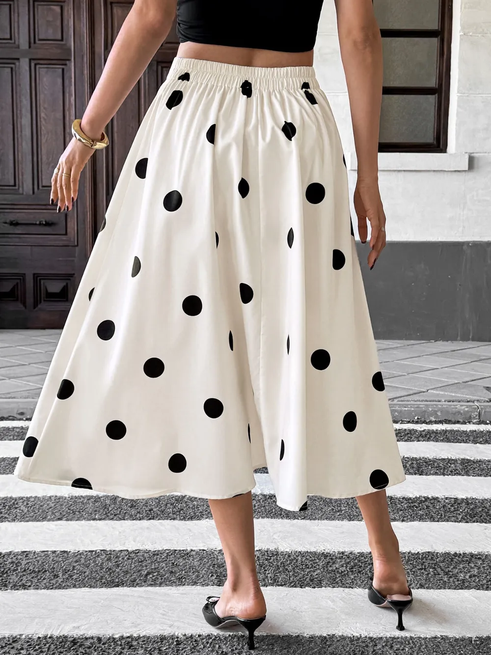 Polka Dot Skirt, image 4