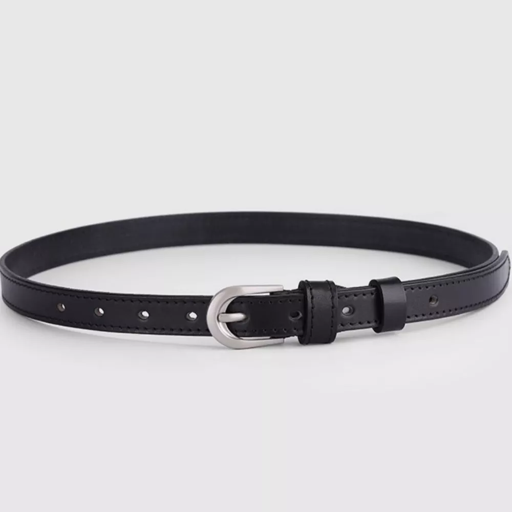 Leather Skinny Belt, image 2