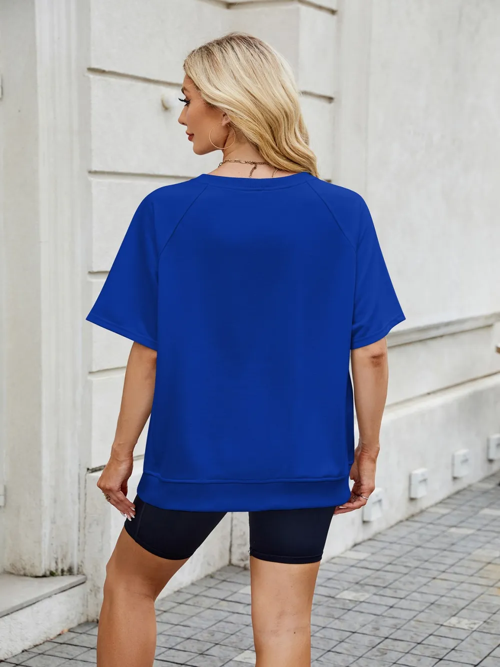 Round Neck Short Sleeve T-Shirt, image 28