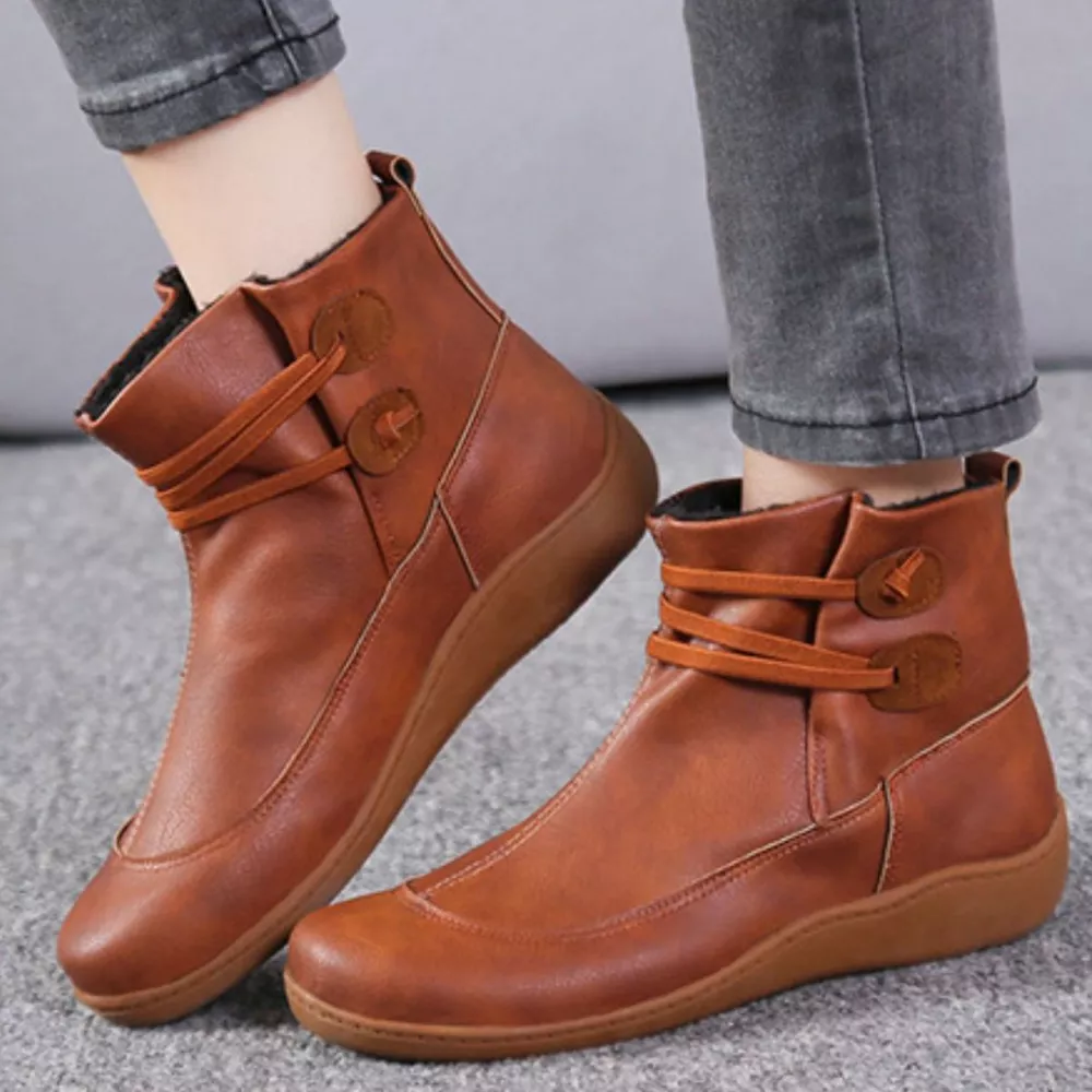 Button Detail Ankle Boots, image 14